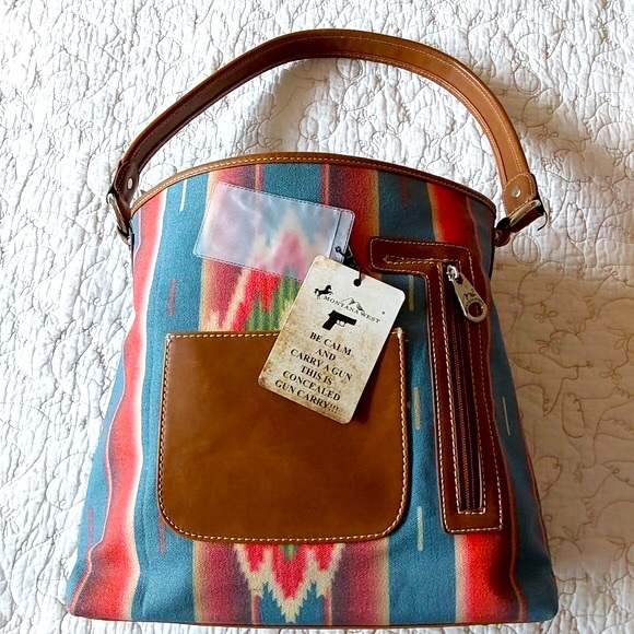 Montana West Navajo Print Shoulder Bag - Picture 5 of 16